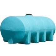Buy 2635 Gallon HDPE Horizontal Elliptical Leg Tank in Blue by Norwesco of Blue color for only $7,349.99