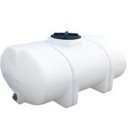 Buy 235 Gallon Plastic Horizontal Elliptical Leg Tank in White by Norwesco of White color for only $669.99