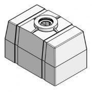 Buy 100 Gallon Portable Loaf Utility Tank in White by Norwesco of White color for only $359.99