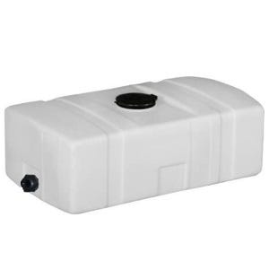Buy 52 Gallon Portable Flat Bottom Utility Tank without fittings in White by Norwesco of White color for only $289.99