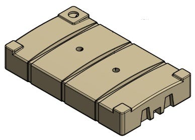 Buy 300 Gallon Polyethylene Low Profile Holding Tank by Norwesco for only $0.00
