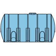 Buy 6025 Gallon HDPE Horizontal Leg Tank by Norwesco for only $0.00