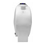 Buy 100 Gallon Doorway Liquid Storage Tank with Slimline Design in White by Norwesco of White color for only $369.99