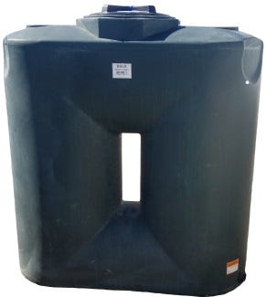 Buy 300 Gallon Doorway Water Storage Tank in Green by Norwesco of Green color for only $829.99