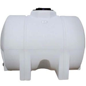 Buy 925 Gallon Horizontal Leg Tank with Sump Bottom in White by Norwesco of White color for only $1,844.49