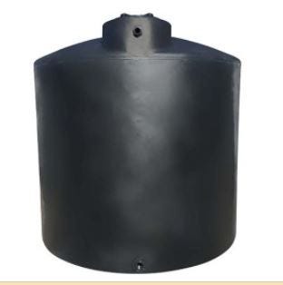 Buy 13000 Gallon Plastic Vertical Liquid Storage Tank in Black by Norwesco of Black color for only $23,030.00