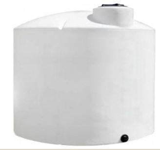 Buy 2100 Gallon Vertical Liquid Storage Tank in White by Norwesco of White color for only $2,729.00
