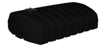 Buy 1500 Gallon Low Profile Hauling Storage Tank in Black by Norwesco of Black color for only $3,585.00