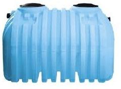 Buy 1000 Gallon Plastic Multi-Use Underground Liquid Storage Tank by Norwesco of Blue color for only $2,449.00