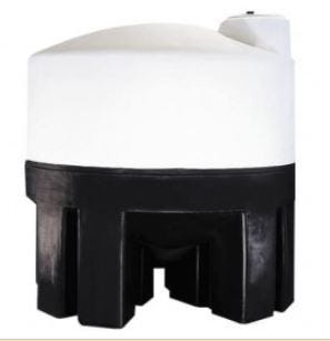 Buy 1600 Gallon 30 Degree HDLPE Cone Bottom Tank with Black Poly Stand and No Fitting by Norwesco for only $3,800.00