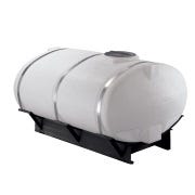 Buy 200 Gallon Horizontal Elliptical Cradle Tank in White by Norwesco of White color for only $649.99
