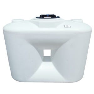 Buy 300 Gallon Doorway Liquid Storage Tank Without Fittings in White by Norwesco of White color for only $803.44