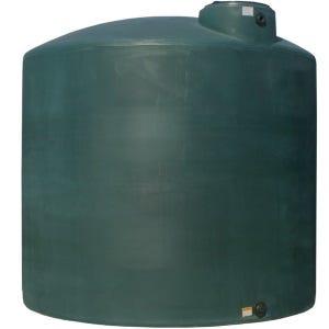 Buy 10000 Gallon Vertical Water Storage Tank in Dark Green W/O Fittings by Norwesco of Green color for only $15,014.00