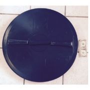 Buy 22 Inch Lid and Collar With Air Vent by Norwesco of Black color for only $84.99