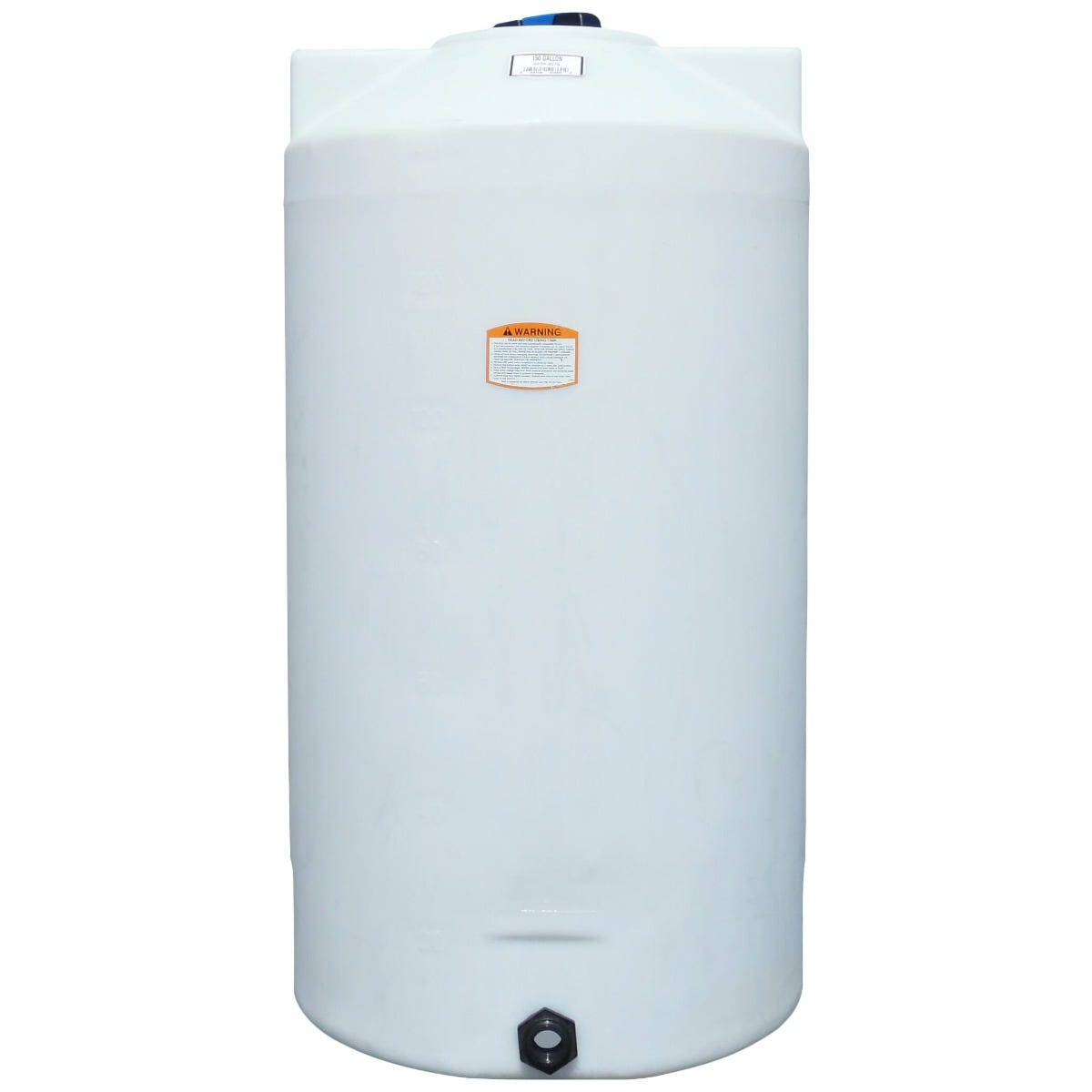 Buy 250 Gallon Vertical Liquid Storage Tank by Norwesco of White color for only $599.99