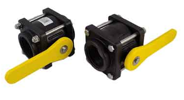 Buy 2 Inch Full Port M x M Yellow Handle Valve by Norwesco of Yellow color for only $44.19