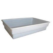 Buy 625 Gallon Plastic Open Top Batch Storage Tank in White by Ace Roto-Mold of White color for only $919.62