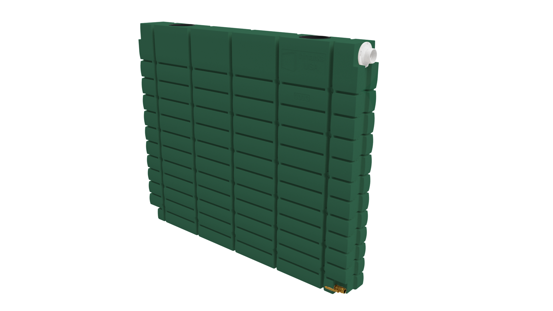 Buy 300 Gallon Thin Tank in Cottage Green /Heritage Green Color With Strainer by ThinTanks of Cottage Green/Heritage Green color for only $1,849.99
