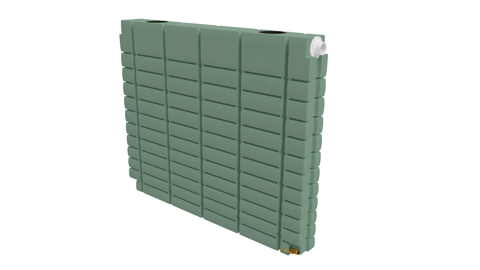 Buy 300 Gallon ThinTank in Pale Eucalypt/Mist Green Color With Strainers by ThinTanks of Pale Eucalypt/Mist Green color for only $1,849.99