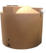 Buy 1000 Gallon Plastic Vertical Water Storage Tank in Mocha by Bushman of Mocha color for only $1,499.99
