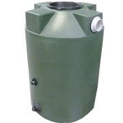 Buy 125 Gallon Plastic Vertical Water Storage Tank in Green by Bushman of Green color for only $453.99