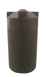 Buy 500 Gallon Plastic Vertical Water Storage Tank in Dark Brown by Bushman of Brown color for only $1,099.99