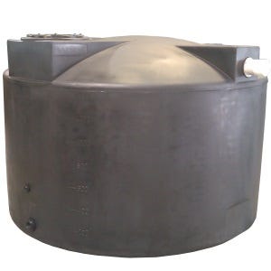 Buy 1500 Gallon Plastic Vertical Rainwater Harvesting Tank in Dark Brown by Bushman of Brown color for only $1,699.99