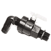 Buy Valve, Poly Single Union Ball, 1 Inch with Nipple and 90 Deg Fitting by Fluidall for only $36.92