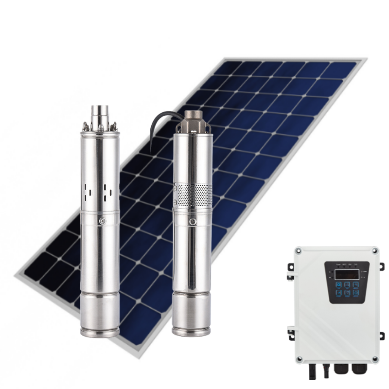 Buy Puremint - Solar Pump 328 ft with 24VDC 2x 250W Solar Panels Combo by Dublin Pump Company for only $2,957.00