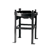 Buy Steel Stands with Mixer Mount for 200 Gallon Cone Bottom Tanks by Ronco Plastics for only $1,242.00