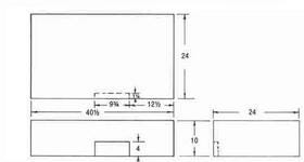 Buy 37 Gallon Plastic RV Water Tank by Ronco Plastics for only $385.00