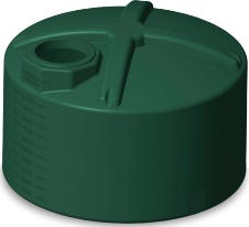 Buy 1200 Gallon Plastic Vertical Water Storage Tank in Green by Snyder Industries of Green color for only $1,421.82