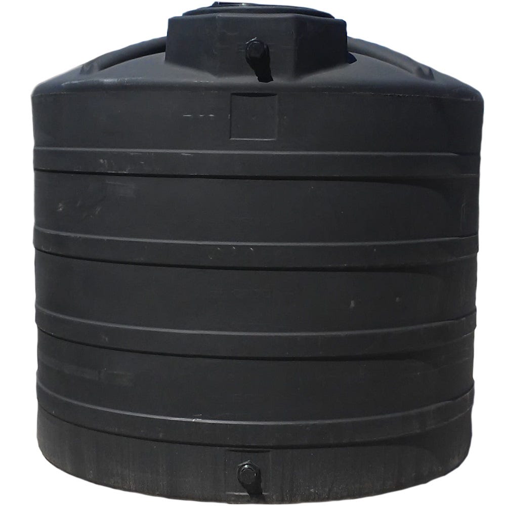 Buy 5000 Gallon Plastic Vertical Water Storage Tank in Black by Snyder Industries of Black color for only $4,637.99