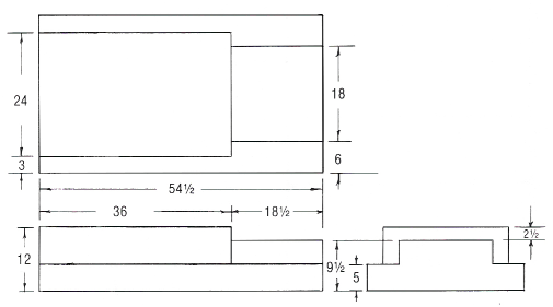 Buy 64 Gallon Light Duty RV Fresh Water Tank by Ronco Plastics for only $556.00