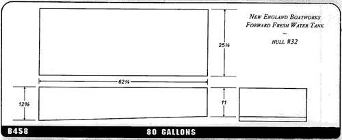 Buy 80 Gallon Plastic Marine Holding Tank without Fittings by Ronco Plastics for only $769.00