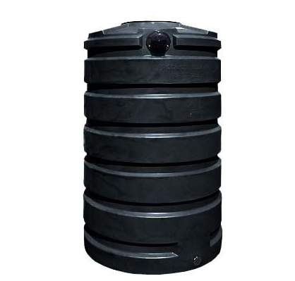 Buy 205 Gallon Plastic Vertical Liquid Storage Tank in Black by Bushman of Black color for only $756.99