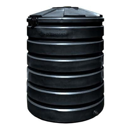 Buy 865 Gallon Plastic Vertical Liquid Storage Tank in Black by Bushman of Black color for only $1,444.99