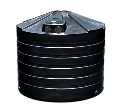 Buy 1320 Gallon Plastic Vertical Rainwater Harvesting Tank in Black by Bushman of Black color for only $1,817.99