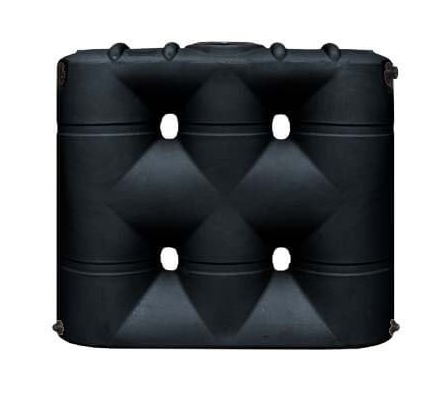 Buy 530 Gallon Slimline Water Storage Tank in Black by Bushman of Black color for only $1,699.99
