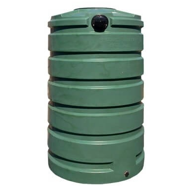 Buy 205 Gallon Plastic Vertical Rainwater Harvesting Tank in Forest Green by Bushman of Green color for only $759.99
