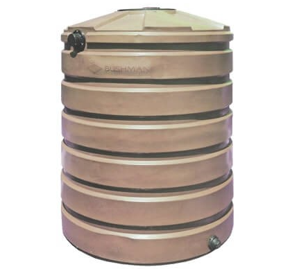 Buy 865 Gallon Plastic Vertical Water Storage Tank in Mocha by Bushman of Mocha color for only $1,299.99