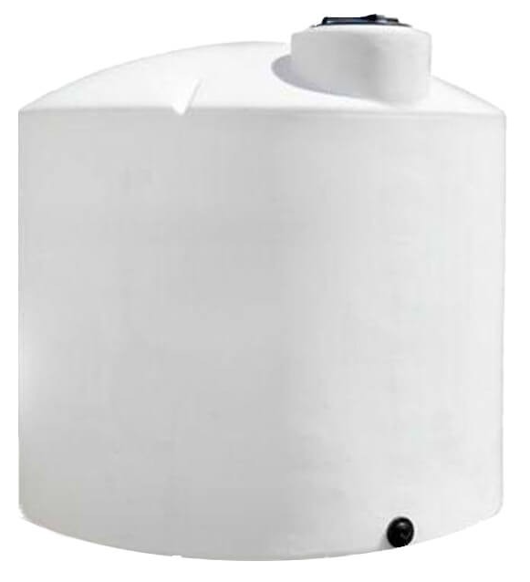 Buy 5000 Gallon Plastic Vertical Water Storage Tank in White by Chemtainer of White color for only $5,845.00