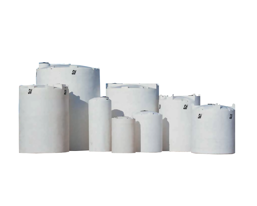 Buy 750 Gallon Plastic Vertical Chemical Storage Tank in White by Snyder Industries of White color for only $1,320.00