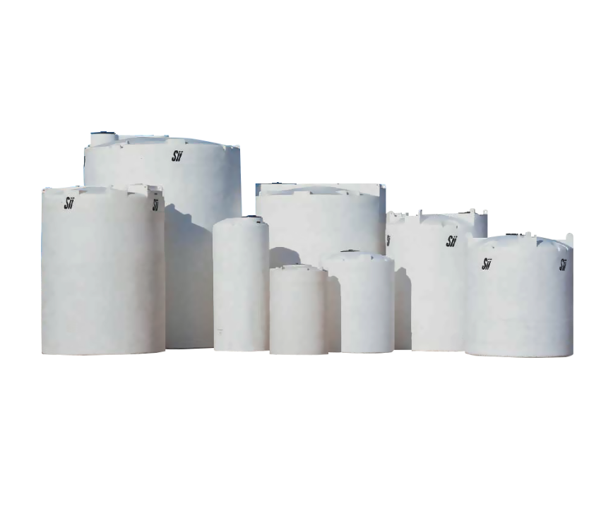 Buy 5100 Gal Vertical storage tank in black 1.5 SG by Snyder Industries of Black color for only $6,431.43