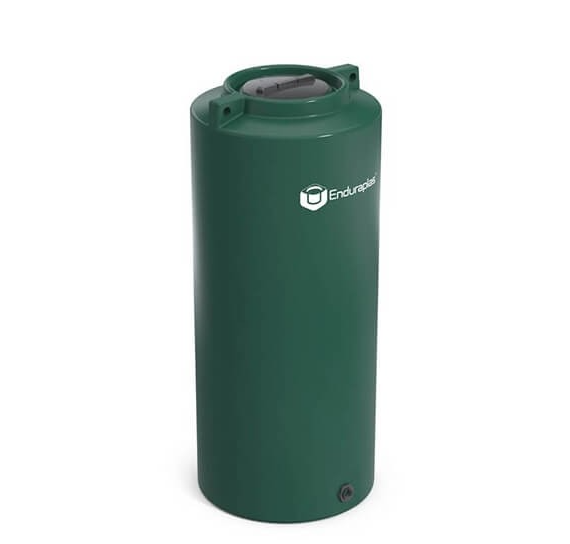 Buy 450 Gallon Plastic Vertical Rainwater Harvesting Tank in Green by Enduraplas of Green color for only $765.00