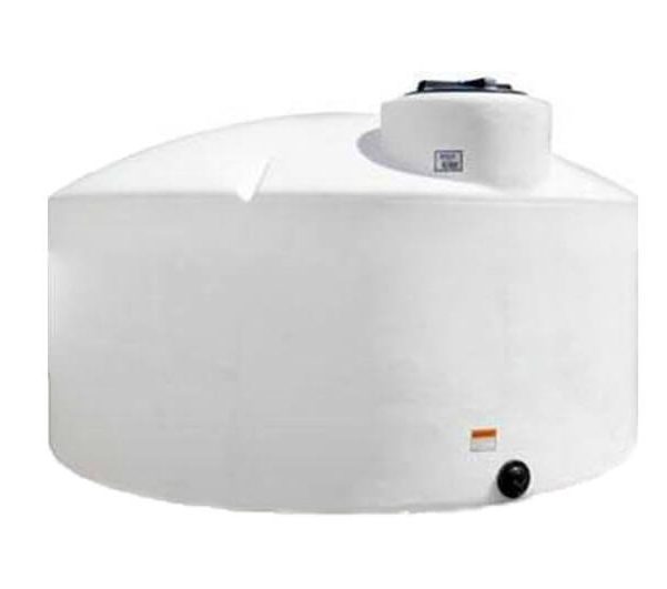 Buy 1100 Gallon Plastic Vertical Water Storage Tank without Fittings in White by Norwesco of White color for only $1,408.00