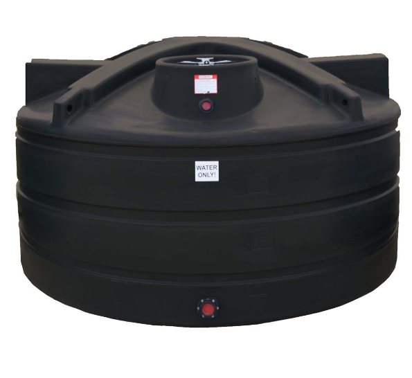 Buy 1125 Gallon Plastic Vertical Water Storage Tank in Black by Enduraplas of Black color for only $1,269.00