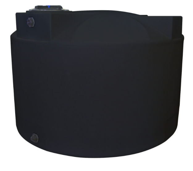 Buy 1500 Gallon Plastic Vertical Water Storage Tank in Black by Bushman of Black color for only $1,770.99