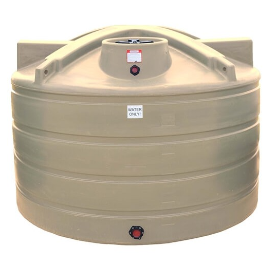 Buy 1650 Gallon Plastic Vertical Water Storage Tank in Beige by Enduraplas of Beige color for only $1,723.50