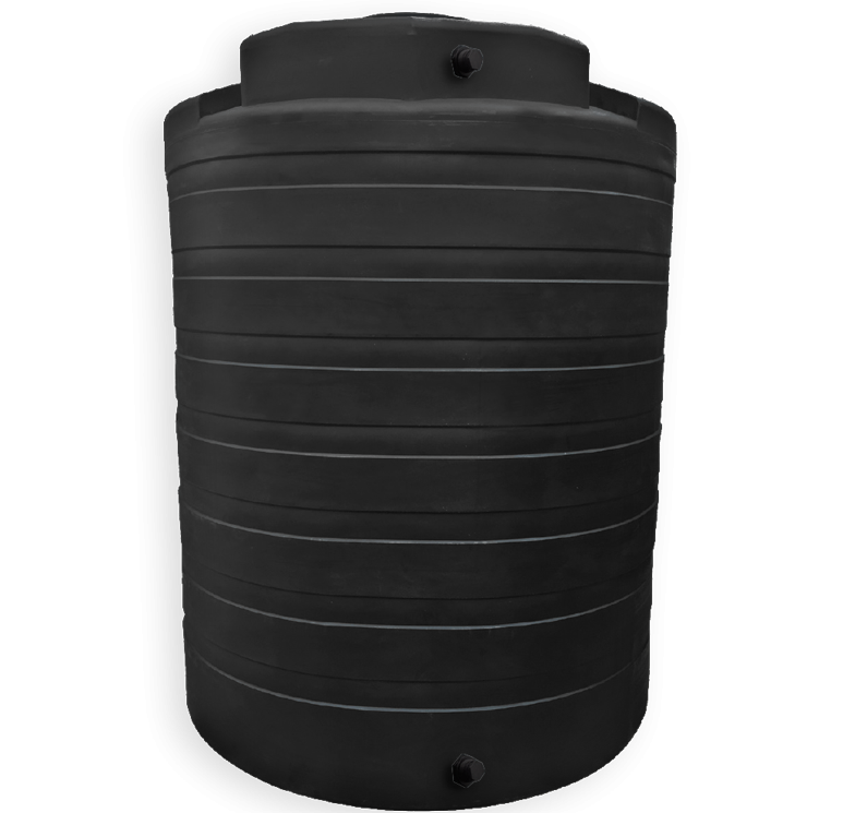 Buy 4050 Gallon Plastic Vertical Water Storage Tank in Black by Bushman of Black color for only $3,700.00